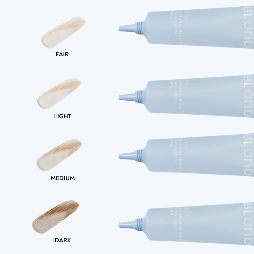 Blondesister 2 in 1 Natural Beauty Tinted Cream SPF 15