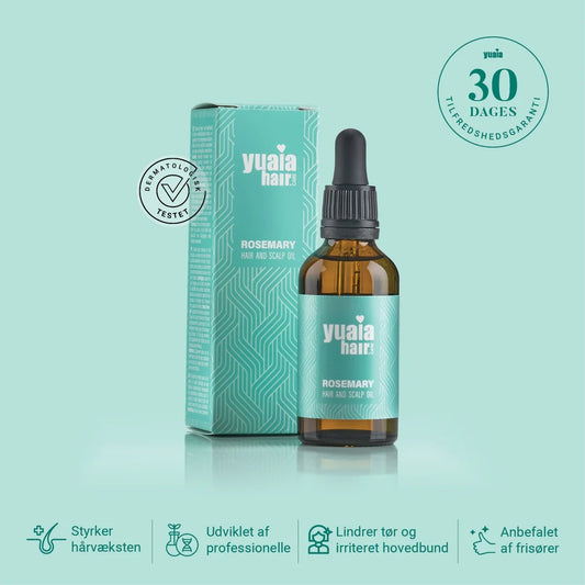 Yuaia Haircare Rosmarin Hårolie – Til Hårvækst & Hovedbund (50 ml)