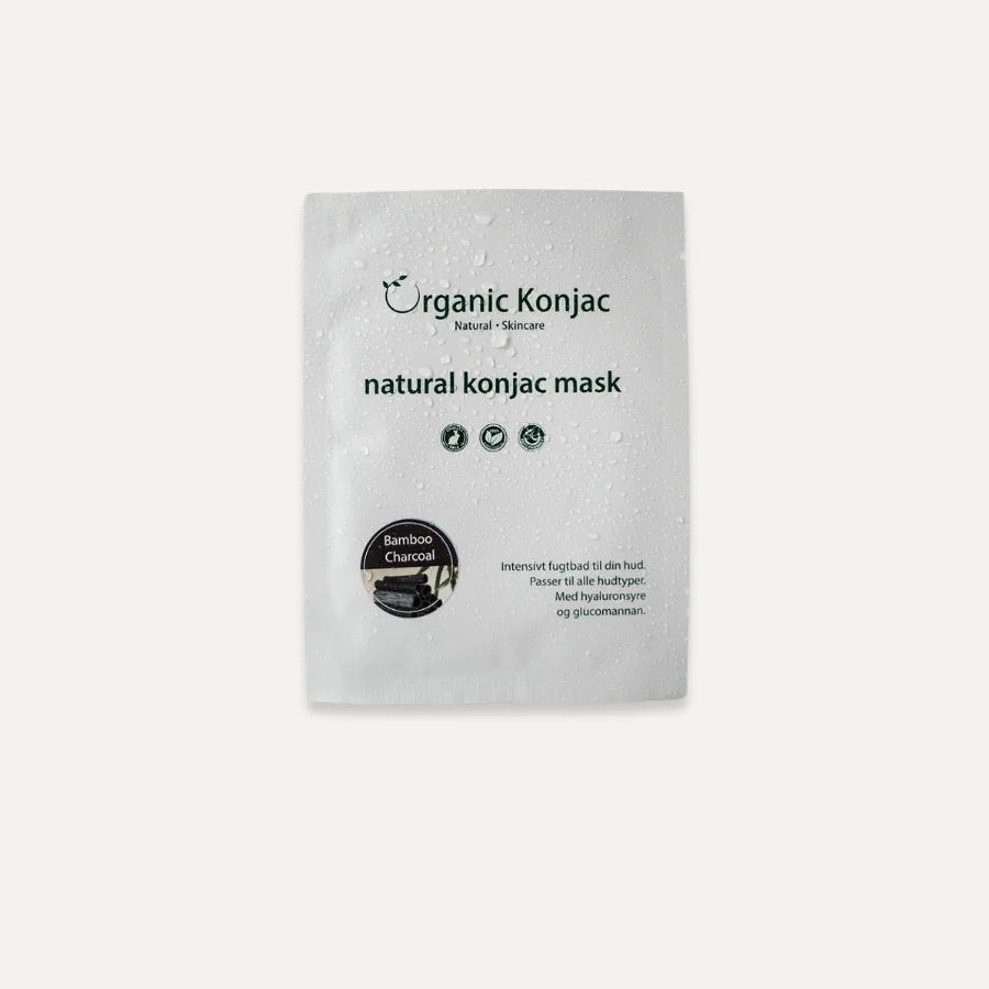 Organic Konjac Ansigtsmaske (Flere varianter)