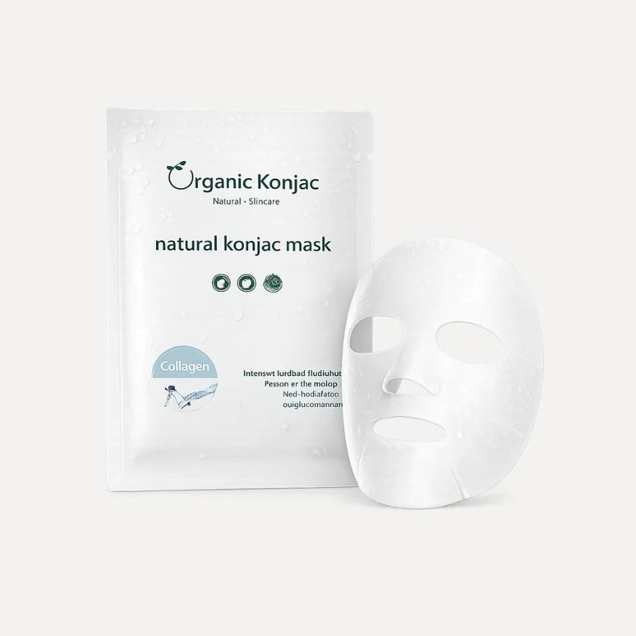 Organic Konjac Ansigtsmaske (Flere varianter)