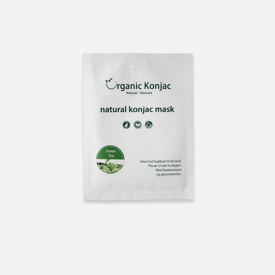 Organic Konjac Ansigtsmaske (Flere varianter)