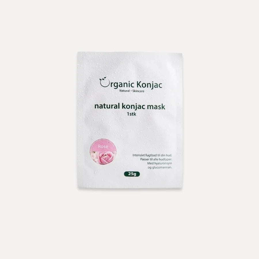 Organic Konjac Ansigtsmaske (Flere varianter)