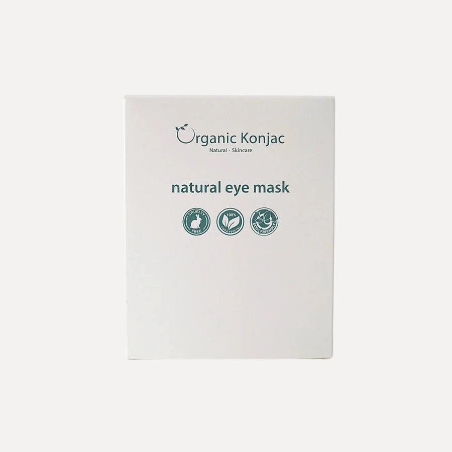 Organic Konjac Natural Eye Mask (1 Behandling)