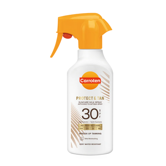 Carroten Protect & Tan Solcreme Spray SPF 30 (270 ml)