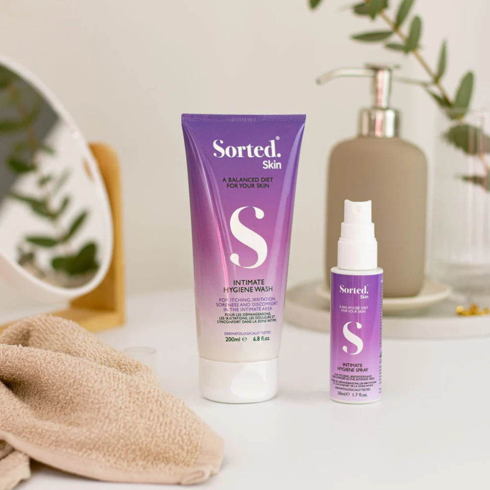 Sorted Skin Intimate Care Duo – Wash & Spray Sæt