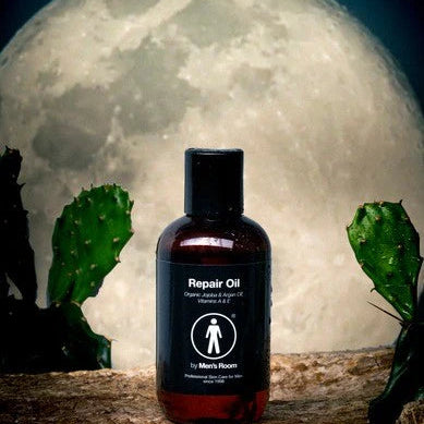 Men's Room Repair Oil Step 3 – Multifunktionel olie til hud og skæg